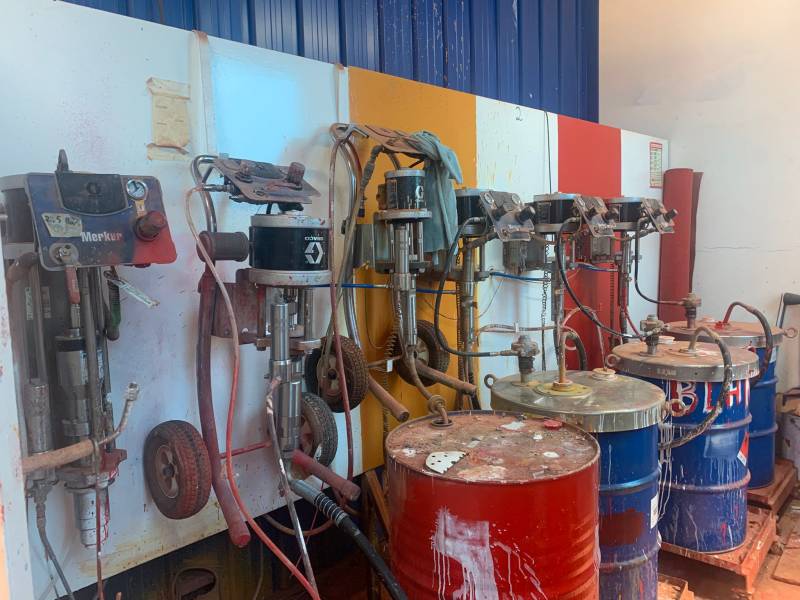 POMPES BASES GRACO MERKUR CHARENTE