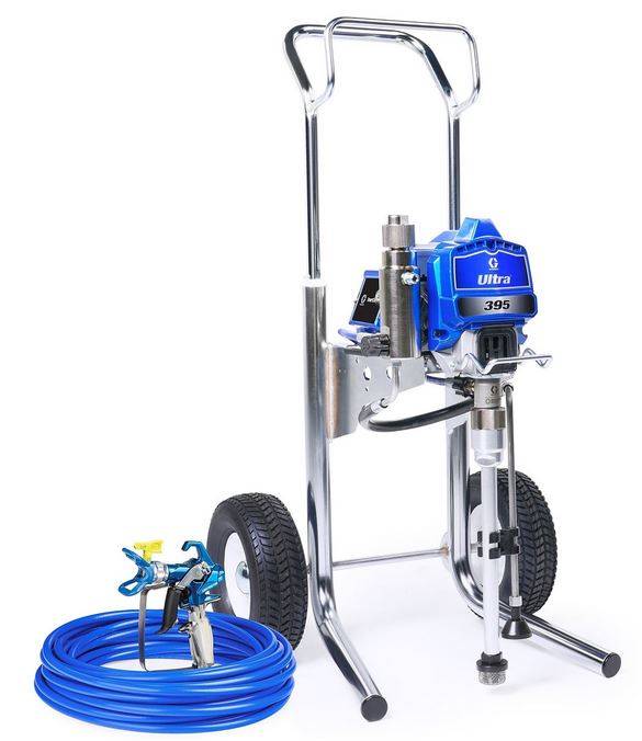 POMPE AIRLESS GRACO ULTRA 395 HI-CART 25F513 2760 € HT AGEN MARMANDE COGNAC LA ROCHELLE
