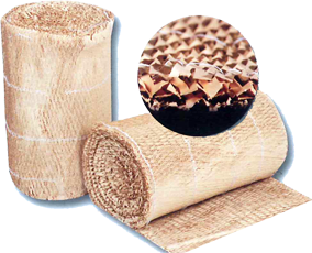 Filtre extraction Kraft ignifugé nid d'abeille multi couches