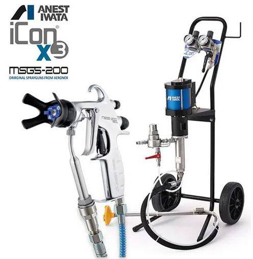 POMPE IWATA ICON X-3 AIRMIXTE PISTOLET MSGS-200 BRIVE 19